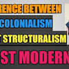 Comparison Post-Colonialism and Post-Structuralism