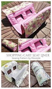 Diy Fabric Ping Cart Seat Cover