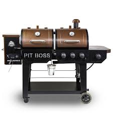 pit boss pro black combo grill with