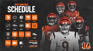 Bengals 2021 jersey schedule revealed. Cincinnati Bengals Schedule 2021 Athlonsports Com Expert Predictions Picks And Previews