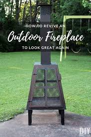 How To Revive An Outdoor Fireplace To