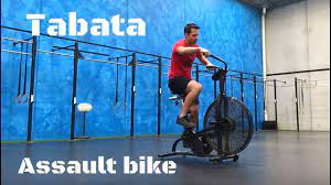 tabata ault bike crossfit workout