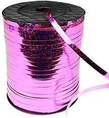 Prepare all the materials you will work with. Amazon Com 500 Yards Rose Red Crimped Curling Ribbon Shiny Metallic Balloon String Roll Gift Wrapping Ribbon For Party Festival Art Craft Decor Florist Flowers Decoration Kitchen Dining