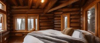 mountain cabin cozy ski lodge interior