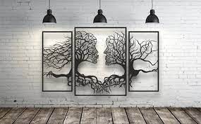 Tree Of Life Wood Metal Wall Art Tree