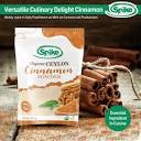 Amazon.com : Premium Organic Ceylon Cinnamon Powder | True ...