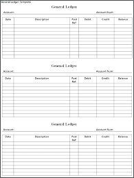 Accounting Ledger Paper Template Download Excel Free Strand And