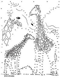 These extreme dot to dot printables befit adults. Giraffe Extreme Dot To Dot Connect The Dots Pdf By Tim S Printables