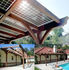 Solar Panels On Pergola Solar Panels