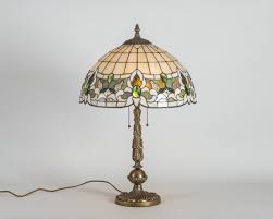 Modern Stained Glass Lamp