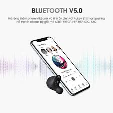 Tai Nghe True Wireless AUKEY EP-T10 Bluetooth 5.0 Hỗ Trợ Sạc Không Dây  Chuẩn Chống Nước IPX5 - Hàng Chính Hãng - Tai nghe Bluetooth nhét Tai  Thương hiệu AuKey
