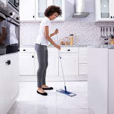 how to clean tile floors the