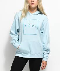 Frequent special offers and discounts up to 70% off for all products! Neff Box Logo Baby Blue Hoodie Zumiez