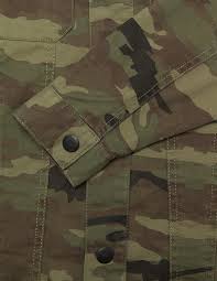 Junarose Camouflage Denim Jacket Navabi