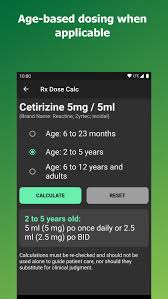 pediatric dose calculator for android