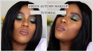 green with envy autumn makeup tutorial