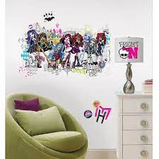 Monster High Group Giant Wall Stickers