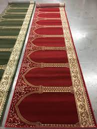 red hira portable prayer rug mosque