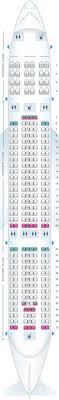 Seat Map Vietnam Airlines Airbus A330 200 280pax V2