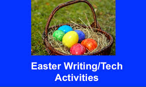 These cute easter writing crafts include an easter bunny, chick, egg and basket! Easter Writing Tech Activities For Students Who Use Screen Readers Paths To Technology Perkins Elearning