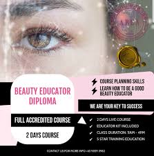 beauty educator trainer course