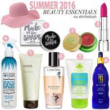 summer 2016 beauty essentials all in