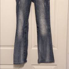 size chart miss me jeans