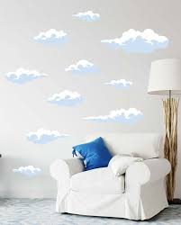 Clouds Wall Decals Sky Stickers Lkl0072
