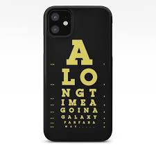Jed Eye Chart Iphone Case