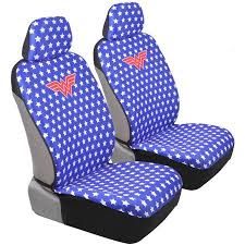 Wonder Woman Car Seat Covers Red