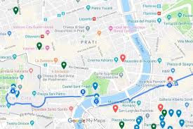 custom google map travel itineraries