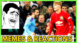 At memesmonkey.com find thousands of memes categorized into thousands of categories. Shocked Man Utd Vs Man City 1 3 2020 Memes Reactions Of Highlights Goals At Manchester United Youtube