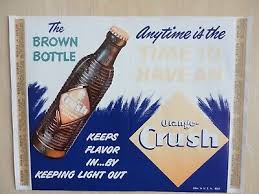 Orange Crush The Brown Bottle Window