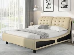 Queen Size Platform Bed Frame With