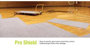 gym floor carpet covering tiles