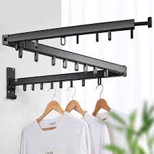 Retractable Clothes Hanger Wall Mounted
