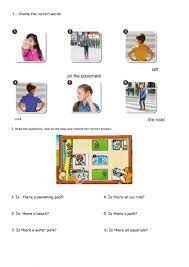 Read and choose the correct words. worksheet