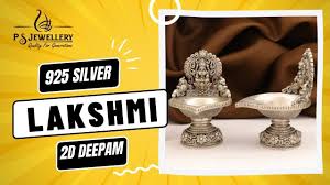 925 silver 2d lakshmi articles deepam