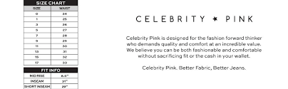 Celebrity Pink Jeans Womens Celebrity Pink Color Mid Rise Skinny Jean