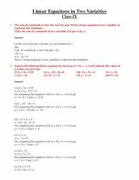 Coordinate Geometry Linear Equation