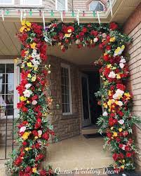 simple wedding decoration at home