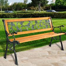 Patio Park Garden Porch Chair Bench
