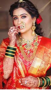 beautiful bridal looks of marathi
