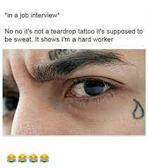 teardrop tattoo meaning pop culture