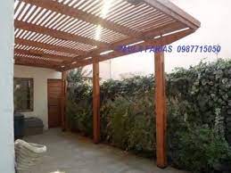 Las pérgolas de madera son una muy buena alternativa a la hora de decorar una terraza o un espacio exterior. Pergolas En Madera Juan Gomez 0987715050 Youtube