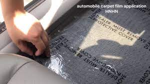 auto carpet protection film interior