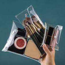 1 3pcs makeup bag clear organizer
