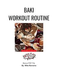 baki workout pdf
