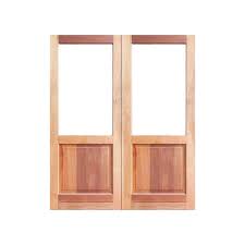 Panel Wooden Double Doors