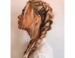 French braids are pretty similar to the basic braid since they also come to life with three strands of hair in the same milkmaid braids come to life when you wrap two braids around the top of your head. 25 Stunning French Braid Hairstyles For 2021